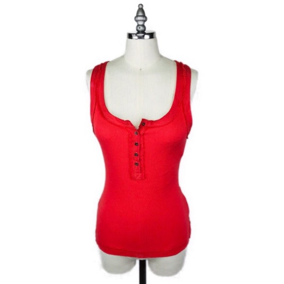 Free People Tops - 🆕 Free People Raw Edge Boho Tank Top